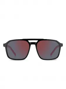 Солнцезащитные очки в квадратной оправе Hugo, черный
