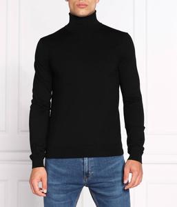 Водолазка мужская Hugo шерстяная, черный