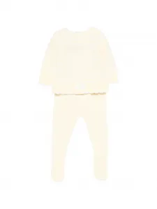 Вязаный комплект с брюками Paz Rodriguez, желтый