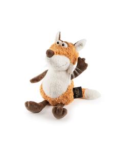 Плюшевая игрушка Пенни Пинчер из "Города зверей" в красно-коричнево-белом цвете