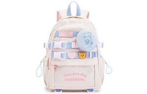 Нейлоновый рюкзак Женский Синий Белый Розовый/Желтый Белый/Фиолетовый Sound For Life