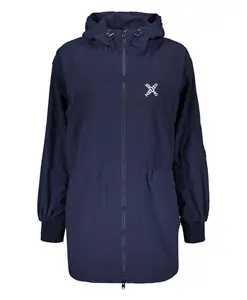 Куртка с капюшоном из технической ткани с карманами. Kenzo, синий