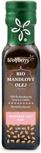 Миндальное масло органическое питательное масло для лица, тела и волос Wolfberry, 100 мл