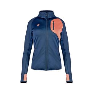 Женская треккинговая и горная куртка из флисовой ткани KANJUT W Izas, цвет naranja