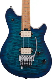 Электрогитара EVH Wolfgang Special QM. Дека из клена, покрытая запеченным лаком, цвет Chlorine Burst