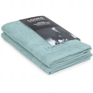 LOOKS от Wolfgang Joop Гостевые полотенца LOOKS с логотипной вышивкой Looks By Wolfgang Joop, Aqua
