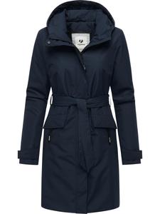 Плащ Ragwear Horatia, темно-синий