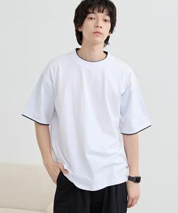 Футболка многослойная из хлопка Coen, белый