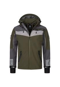 Уличная куртка из софтшелла Rock Creek, цвет Dunkelgrün