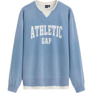 Свитшот Unisex Crew Neck Moderate GAP, синий