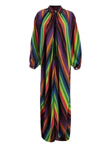 Платье макси в полоску Marrakshi Life, мультиколор
