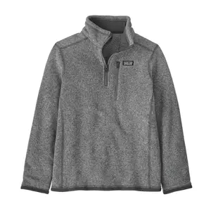 Patagonia Толстовка kids' apparel better sweater 1/4 zip fleece green kids'