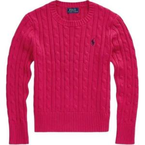 Детский свитер Polo Ralph Lauren, розовый