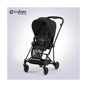 Cybex Коляска Mios3, легкая и складная, реверсивная, с высоким обзором, амортизирующая, дышащая, для сидения и лежания, рама Mios3 Black с цветом Saya Black, консультация доступна
