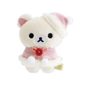 Ограниченная серия SAN X Rilakkuma кукла с капюшоном плюшевая игрушка SAN-X, белый Bear