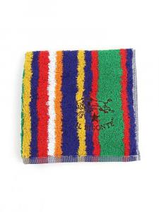 Хлопковое полосатое полотенце для рук IL BISONTE