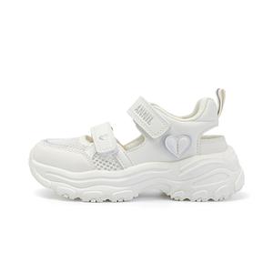 Детские сандалии с низким верхом, устойчивые к истиранию и скольжению Annil, белый
