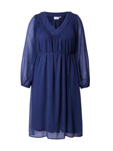 Мини платье ONLY Carmakoma Dress CARAnine, темно-синий