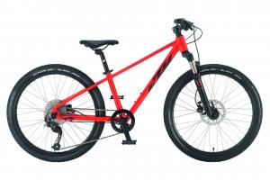 Горный велосипед KTM Wild Speed Disc 24 - 24 дюймов - Diamant - 2023, цвет Orange|fire orange (black)