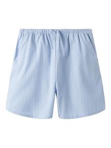 Брюки свободного кроя LMTD Popeline, бирюзовый/голубой