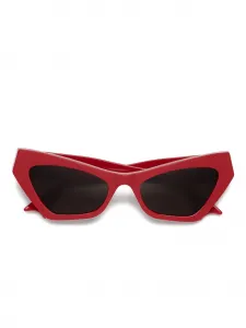 Солнцезащитные очки в форме кошачьих глаз Zelaryth Marni, красный