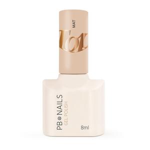 PB NAILS Hybrid Top MAT TOP COAT - 8 мл - МАТОВЫЙ Saute Nails
