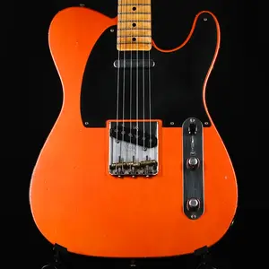 Fender Custom Shop Masterbuilt Todd Krause 50-х Telecaster Journeyman - Старение Candy Tangerine 2025 (R135187)