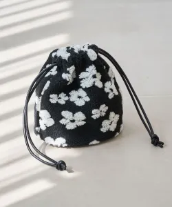 Разнообразные сумки через плечо из ткани боа на завязках Coen, цвет Black