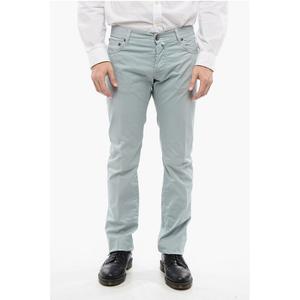 ID 5-карманные брюки из эластичного хлопка Corneliani, Light Blue