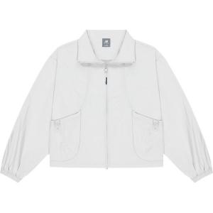 New Balance Женская куртка светло-серая, Light Gray