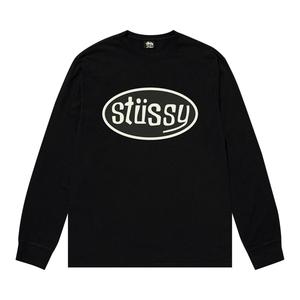 Футболка с длинными рукавами Stussy Pitstop, черная