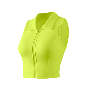 Женская безрукавная спортивная футболка Others 361°, lemon