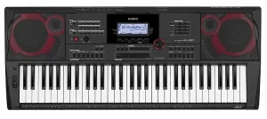 Портативный синтезатор Casio CTX5000 с 61 клавишей и сенсорной чувствительностью, комплектуется блоком питания