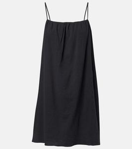 Салис хлопковое пляжное платье Heidi Klein, Blk-Blk