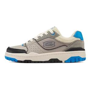 BOYS Kids" Скейтбординг Обувь Дети Skechers Kids, серый/синий
