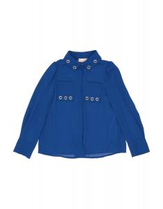 Рубашка Elisabetta Franchi, ярко-синий