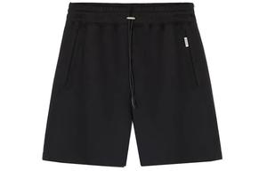 Повседневные шорты мужские черные REPRESENT