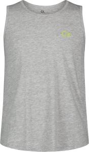 Майка Calvin Klein Girls Performance, без рукавов, с круглым вырезом, с логотипом, Grey Gradient