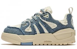 Кроссовки palladium Skateboarding Shoes Women's Low-top Blue/white, синий/белый