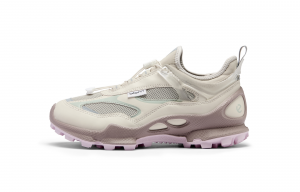 Ecco Женские кроссовки Biom C Trail Low Top, цвет: ледяной белый/песочно-серый/розово-розовый, 803383