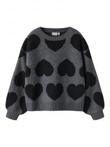 NAME IT Свитер в темно-сером цвете