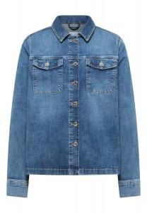 CECIL Футболка оверсайз в синем цвете