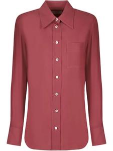 Рубашка с длинными рукавами Lanvin, розовый