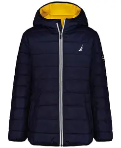 Мальчиковая куртка с длинными рукавами средней плотности для возраста 8-20 лет Nautica, синий