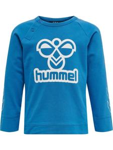 Детская футболка с длинным рукавом "Cody T-Shirt Longsleeve" синего цвета Hummel