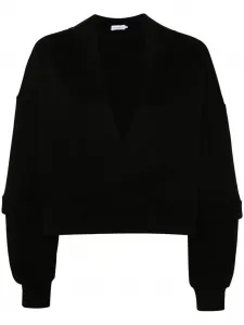 Толстовка с V-образным вырезом Ioana Ciolacu, черный