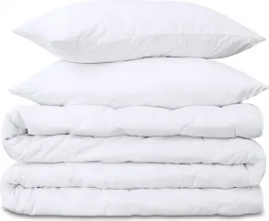 Одеяло 220х200 с 2 подушками 80х80 см, всесезонное одеяло - теплое стеганое одеяло, спальное одеяло Amazinggirl