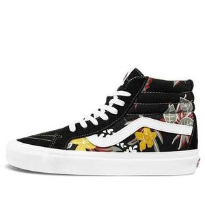 Кроссовки sk8-hi 38 dx 'anaheim factory - aloha' Vans, черный