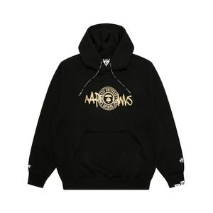 Худи с логотипом Aape, черный