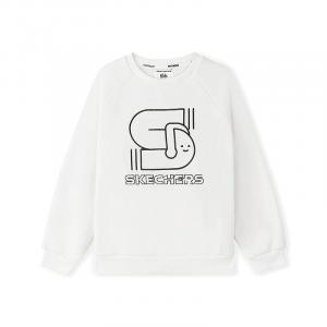 Унисекс свитшот Skechers, coconut juice белый/02un